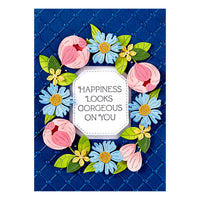 Flawless Sentiments Press Plates & Die Set