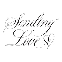 Copperplate Sending Love BetterPress Plate