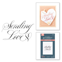Copperplate Sending Love BetterPress Plate