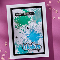 Splatters BetterPress Plate