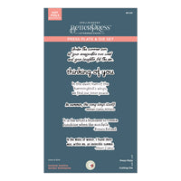 Summer Solstice Garden Sentiments BetterPress Plate & Die Set