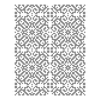 Petite Criss Cross Press Plate