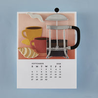 DIY 2026 Calendar BetterPress Plate