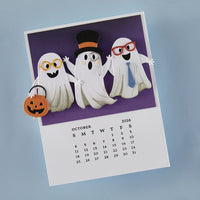 DIY 2026 Calendar BetterPress Plate