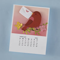 DIY 2026 Calendar BetterPress Plate