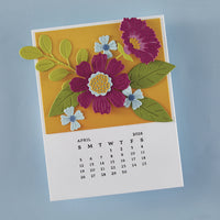 DIY 2026 Calendar BetterPress Plate