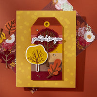 Autumn Sentiments BetterPress Plate & Die Set