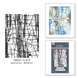 Grungy Background Press Plates