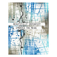 Grungy Background Press Plates