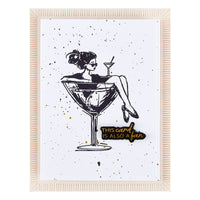 Martini Mood Sentiments BetterPress Plate & Die Set