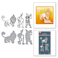 Tin Man, Scarecrow & Lion BetterPress Plate & Die Set