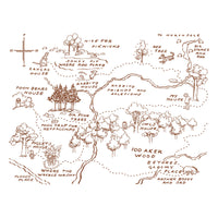 The Hundred Acre Wood Press + Foil Plate