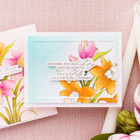 Tulips and Daffodils Press + Foil Plate