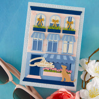 Welcome Home Sentiments Press + Foil Plate & Die Set