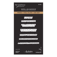Heirloom Words Press + Foil Plate & Die Set