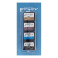 
              BetterPress Ink Regal Tones Mini 4 Pack Set
            
