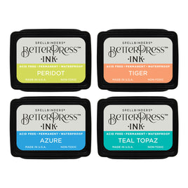 BetterPress Ink Tropical Mini 4 Pack Set
