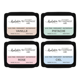 Blushing Macarons BetterPress Ink Mini Set by Frank Garcia