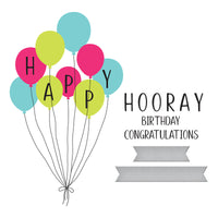 Happy Hooray Balloons Registration Press Plates & Die Set from the Cheers to You Collection
