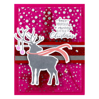 Dashing Reindeer Registration Press Plate & Die Set