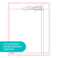 Take Note Registration Press Plates