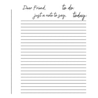 Take Note Registration Press Plates