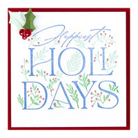 Happiest Holidays Registration Press Plate Set