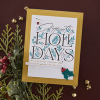 Happiest Holidays Registration Press Plate Set