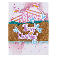 Starry Merry Christmas Registration Press Plate & Die Set