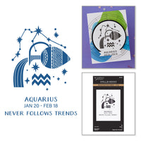 Block Print Aquarius Registration Press + Foil Plate