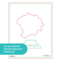 Block Print Taurus Registration Press + Foil Plate