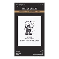Block Print Gemini Registration Press + Foil Plate