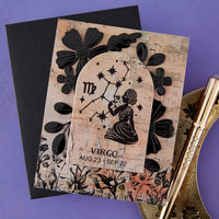 Block Print Virgo Registration Press + Foil Plate