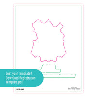 Block Print Libra Registration Press + Foil Plate