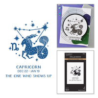 Block Print Capricorn Registration Press + Foil Plate