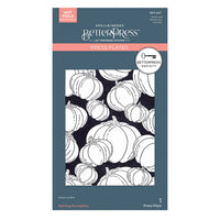 Raining Pumpkins Press Plate & Stencil Set - BetterPress Society September 2024