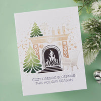 Cozy Fireplace Press Plates - BetterPress Society October 2024