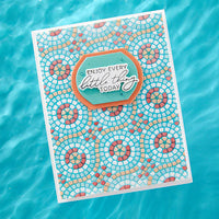 Mosaic Press Plates/ Mosaic Path Layered Stencil - BetterPress Society May 2025