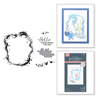 Sea Friends/Sea Bubble Border Press Plate & Die Sets- BetterPress Society June 2025