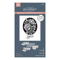 Sweet Moments Press Plate & Die Set - Layered Stencil Set - BetterPress Society August 2025