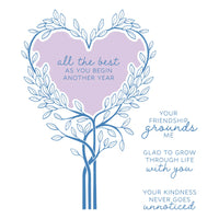 Flourish & Vine Press Plate & Die Set + Free Gift Stencil - BetterPress Society December 2025