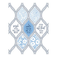 Teardrop Mosaic Press Plate & Die Set - BetterPress Society March 2026