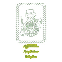 Snowman Wishes Press Plates + Free Gift Dies & Layered Stencil - BetterPress Society July 2026