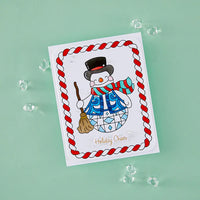 Snowman Wishes Press Plates + Free Gift Dies & Layered Stencil - BetterPress Society July 2026