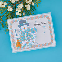 Snowman Wishes Press Plates + Free Gift Dies & Layered Stencil - BetterPress Society July 2026