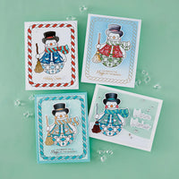 Snowman Wishes Press Plates + Free Gift Dies & Layered Stencil - BetterPress Society July 2026