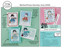 Snowman Wishes Press Plates + Free Gift Dies & Layered Stencil - BetterPress Society July 2026