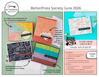 Delivering Wishes Press Plate & Die Set - BetterPress Society June 2026