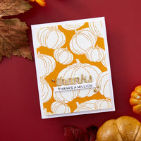 Raining Pumpkins Press Plate & Stencil Set - BetterPress Society September 2024