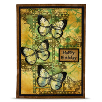 #1336 Torn Prints - A6 Stamp Set